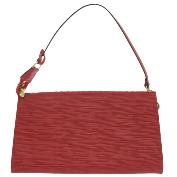 LOUIS VUITTON Red Leather Bag - Picture 3 of 8